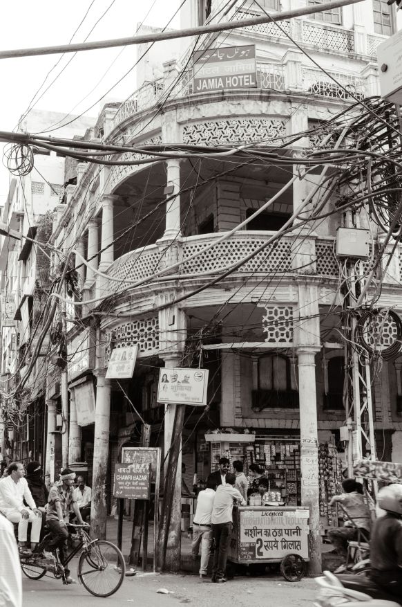A old building in Old Delhi